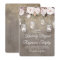 Mason Jar Lights Floral Rustic Wedding