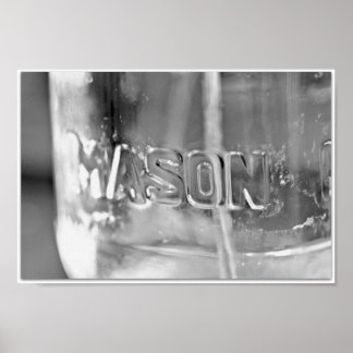 Mason Jar Poster