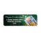mason jar romantic night lights address label