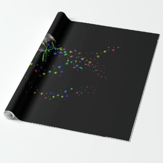Mason Jars Fireflies Wrapping Paper Roll