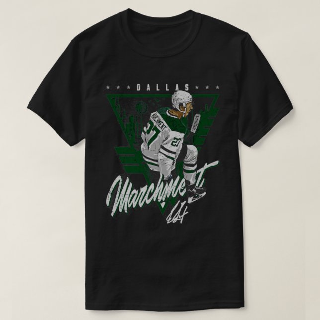 Mason Marchment Dallas Triangle Retro TShirt (Design Front)