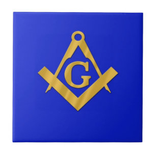 Mason - Masonic Blue Tile
