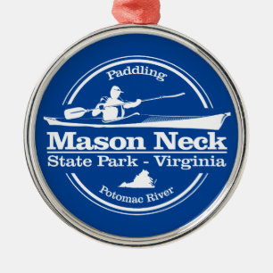 Mason Neck SP (SK) Metal Ornament