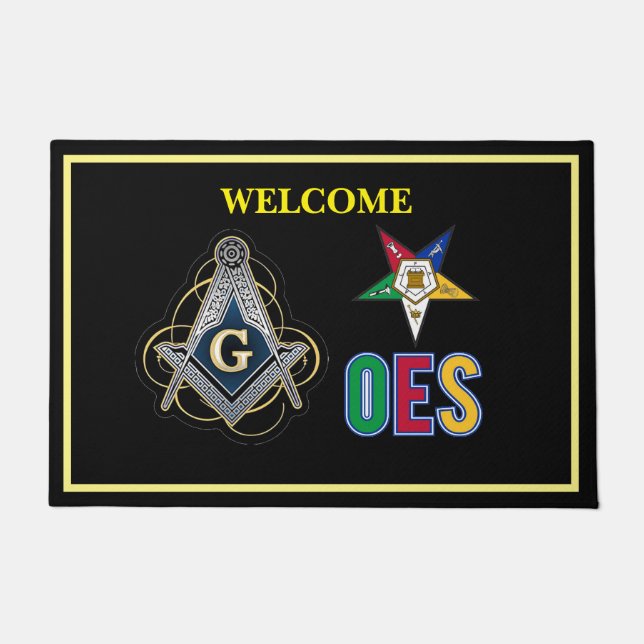 Mason/OES Doormat (Front)