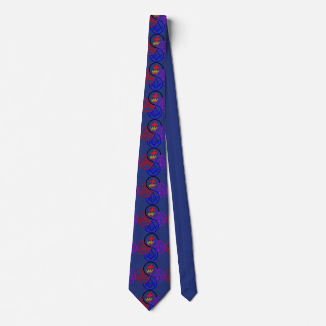 Masonic Block Tie (Front)