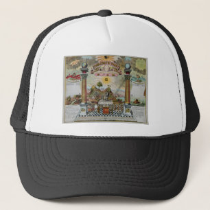 Masonic Chart 2 Trucker Hat