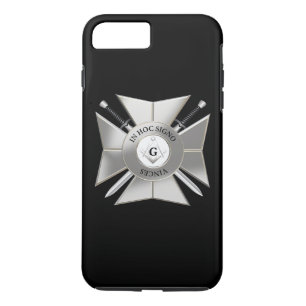 Masonic cross iPhone 8 plus/7 plus case