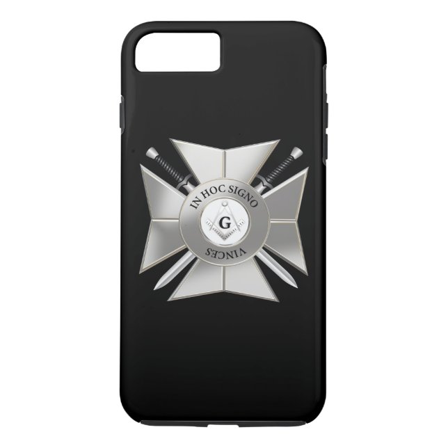 Masonic cross Case-Mate iPhone case (Back)