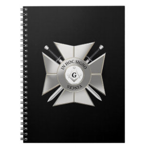 Masonic cross notebook