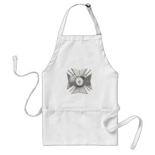 Masonic cross standard apron
