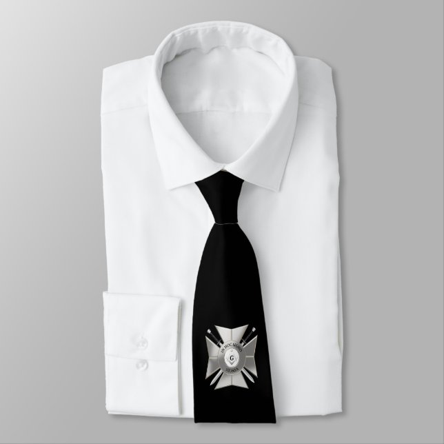 Masonic cross tie (Tied)