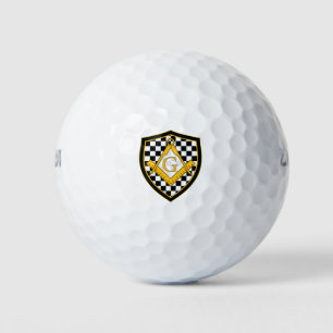 Masonic Design Golf Balls