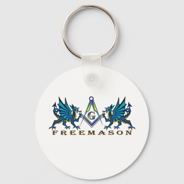 Masonic dragons keychain (Front)