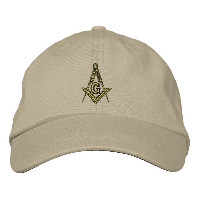Masonic Embroidered Hat (Front)