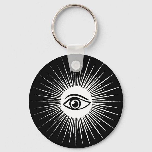 Masonic eye keychain (Front)