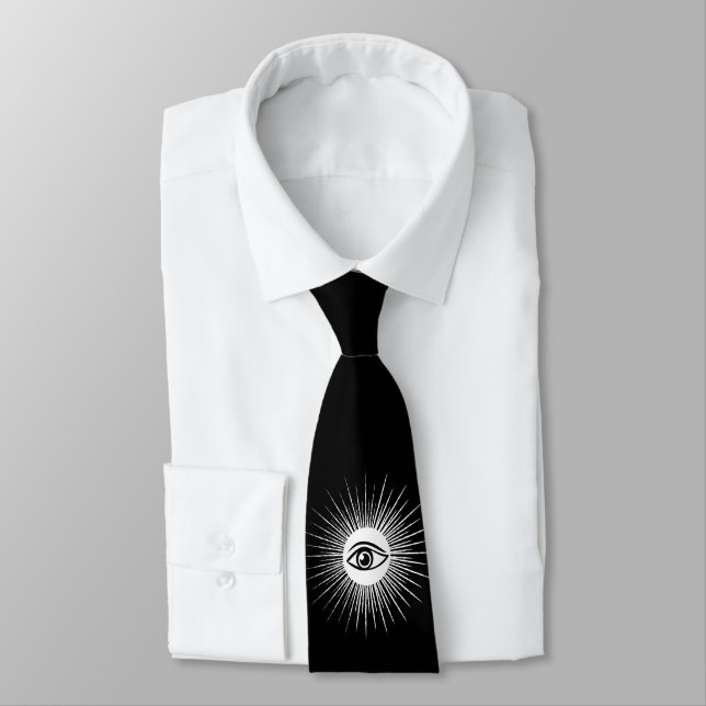 Masonic eye tie (Tied)