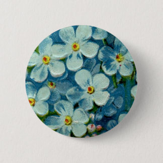 Masonic Freemason Forget-Me-Not Button