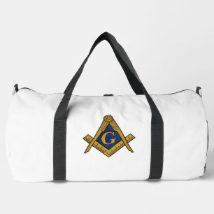 Masonic Freemasons Masonry Oes Square and Compass Duffle Bag