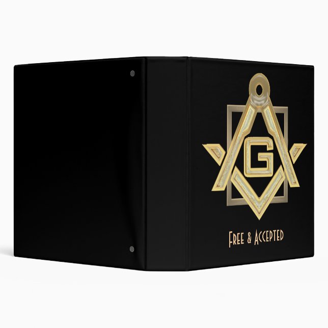 Masonic Golden Rush Binder (Background)