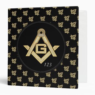 Masonic Golden Rush Binder