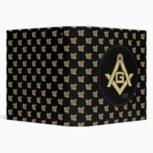 Masonic Golden Rush Binder