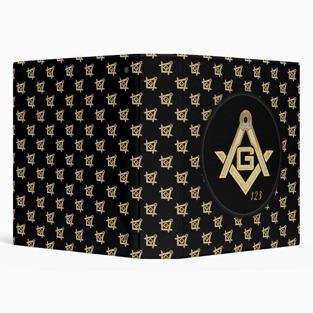 Masonic Golden Rush Binder (Background)