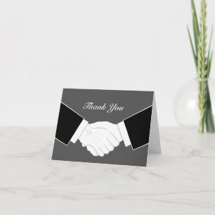Masonic Greeting Handshake   Freemasonry Thank You Card