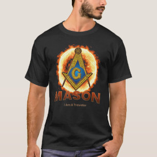 Masonic I Am A Traveller Mason Square & Compass Fr T-Shirt