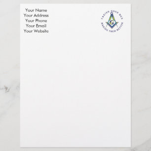 Masonic Letterheads Letterhead