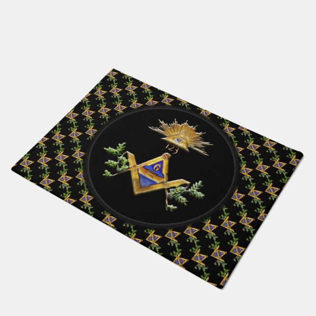 Masonic Life Doormat (Angled)