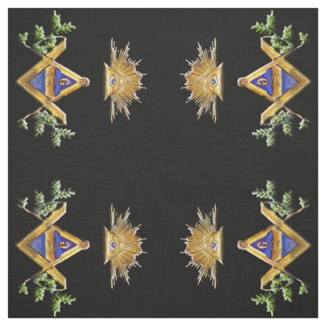 Masonic Life Fabric (Swatch)