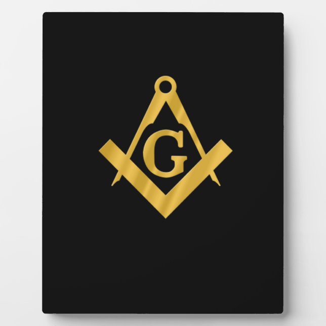 Masonic "Mason for Life" Plaque (Front)