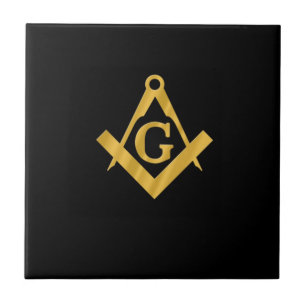 Masonic "Mason for Life" Tile