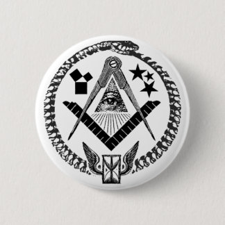 Masonic Memorabilia 2 Inch Round Button