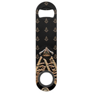 Masonic Minds (BrownishGold)  Bar Key