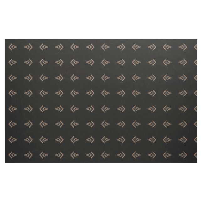 Masonic Minds (Golden) Fabric (Yard)