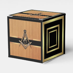 Masonic Minds (Golden) Favor Box