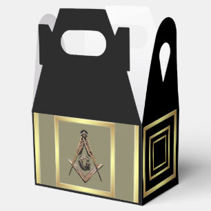 Masonic Minds (Golden) Favor Box