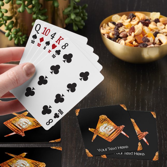 Masonic Minds (MysteriousSs) Playing Cards (Insitu)