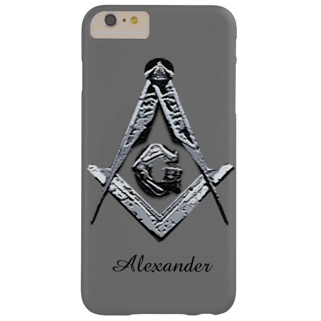 Masonic Minds (Silvery) Case-Mate iPhone Case (Back)