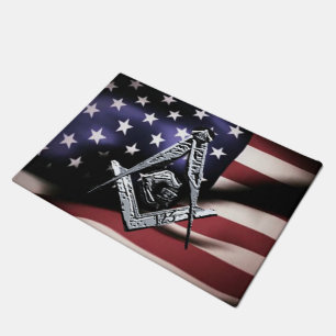 Masonic Minds (Silvery)USA Doormat