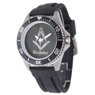 Masonic Minds (Silvery) Watch