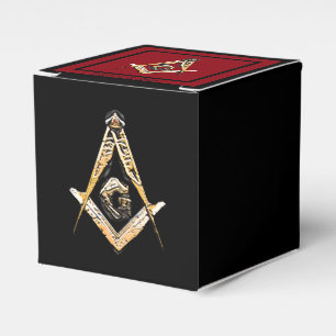 Masonic Minds (Yellowish) Favor Box