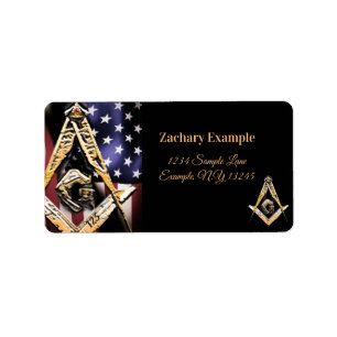 Masonic Minds (Yellowish) Label