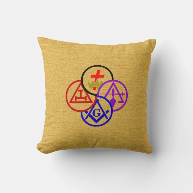 Masonic Mojo Coussins de beauté (Recto)