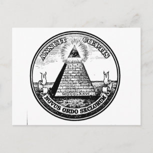 masonic postcard