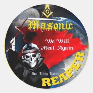 Masonic Reaper Stickers
