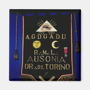 Masonic Regalia, from the Order of Turin Magnet