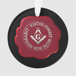 Masonic sceau de cire