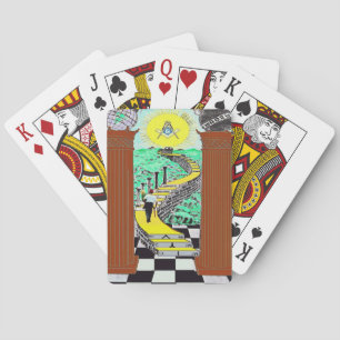 Masonic Shriner playing Cards